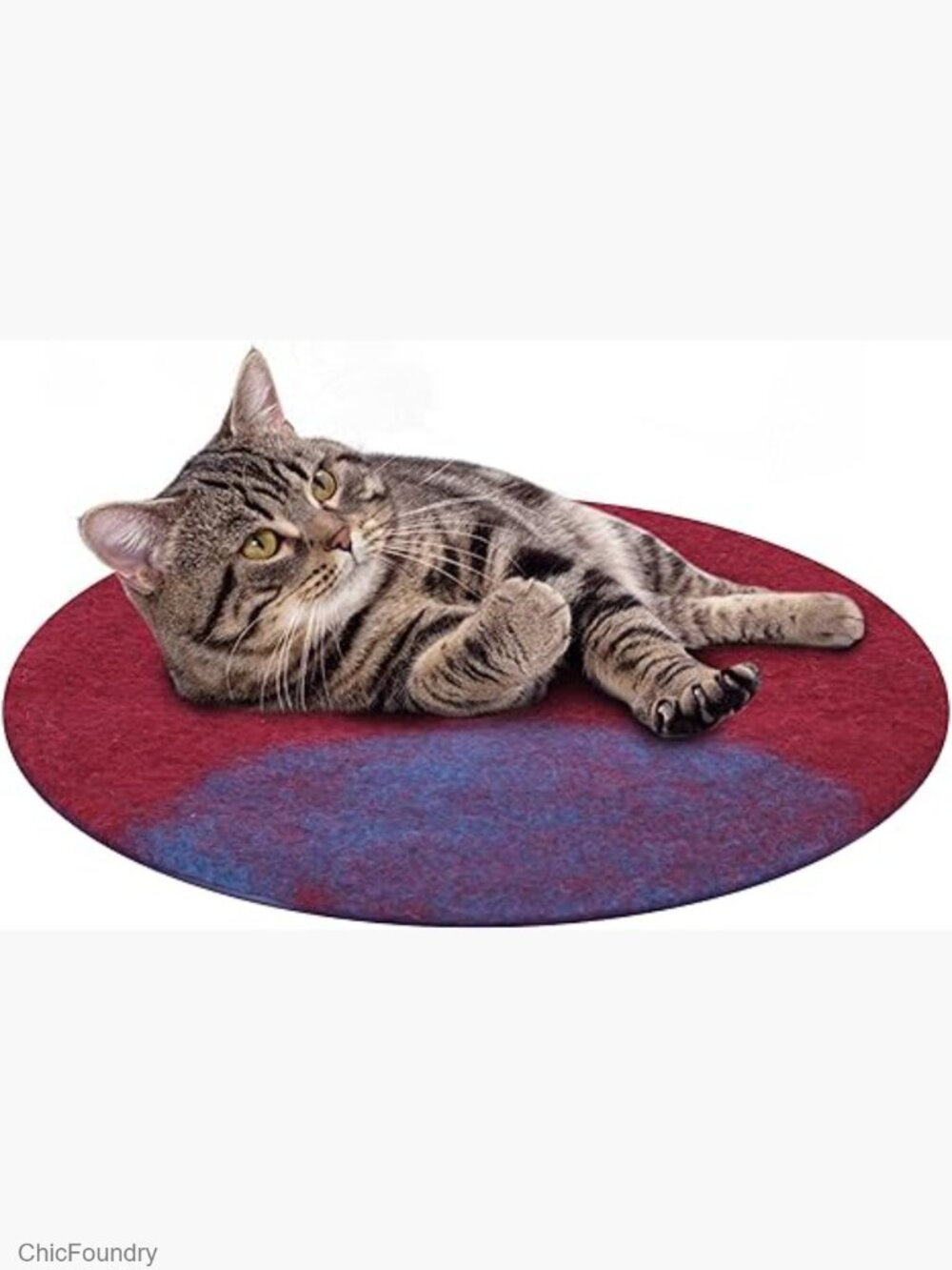 Large Merino Wool Cat Bed Mat Cozy & Warm Pet Pad Handmade Nepali